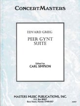 Peer Gynt Suite Orchestra sheet music cover